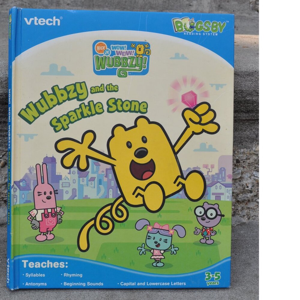 3 for $24 - Wubbzy and the Sparkle Stone 2009 vtech book Nickelodeon (30)